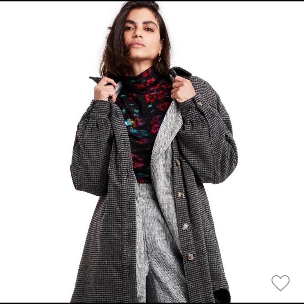 Women’s checkers oversized shirt/shacket Rachel comey x target dark grey s